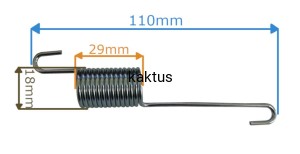 SPRĘŻYNA NACIĄGU PASA NAC URSUS LS53 LS48