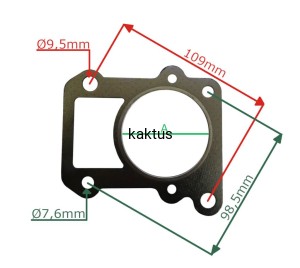 USZCZELKA POD GŁOWICĘ NAC 1P56F LS1210 MEX40-99