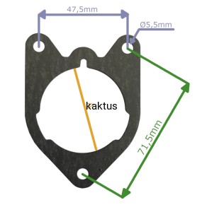 USZCZELKA CYLINDRA KOSY NAC WLBC260B 305 NQE BP254