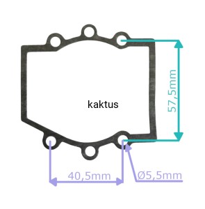 USZCZELKA SKRZYNI KORBOWEJ NAC WLBC580E-2ZXU