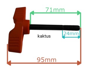MOTYLEK MOCOWANIA KIEROWNICY KOSY NAC TT-BC520-2