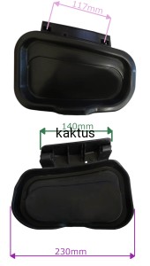 ZAŚLEPKA BOCZNEGO WYRZUTU KOSIARKI CJX53N3W1 .....