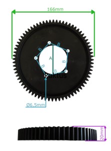ZĘBATKA KOŁA MURRAY 880526YP ZAM. 700238