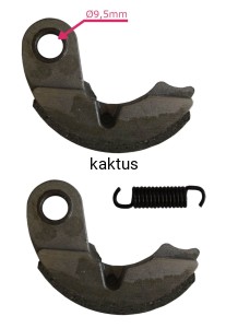 SPRZĘGŁO KPL. ALUMINOWE KOSY NAC WLBC580B-2ZXU