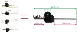 PRZEKŁADNIA NAPĘDU NAC LS46-575-HS LS46-375-H S461