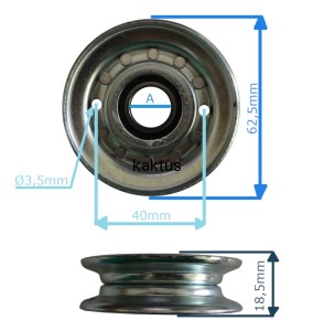 ROLKA PROWADZĄCA STIGA SC84 MASTER 125601592/0