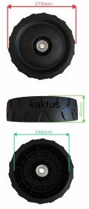 KOŁO FI 175 PRZEDNIE HANDY SH53 SH48 SH46 WERSJA B