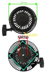 ROZRUSZNIK BRIGGS 13HP 695058 591606 ZAMIENNIK