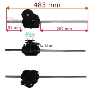 PRZEKŁADNIA SH56 SHA46BS500N4W1 SH51Y190N-4W1