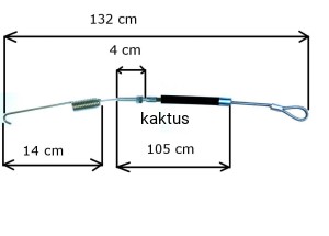 LINKA NAPĘDU KOSIARKI SPALINOWEJ EMAK