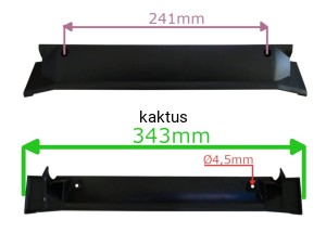 ELEMENT MOC KOSZ TYŁ KOSIARKI AL-KO 46346901
