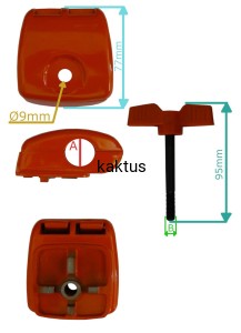 UCHWYT KPL MOCOWANIA KIEROWNICY NAC TT-BC520-2