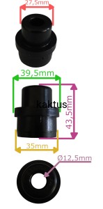 TULEJA PRZEKŁADNI AL-KO 47 48 52 SOLO 5235 530375