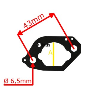 USZCZELKA GAŹNIKA WBE120 140 118550924/0