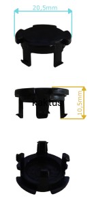 ZAŚLEPKA PRĘTA KLAPY KOSZA AL-KO ALKO 46051201