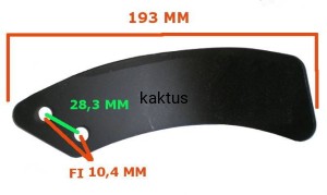 NÓŻ DO GLEBOGRYZARKI BK-55 CJD-1003 LEWY