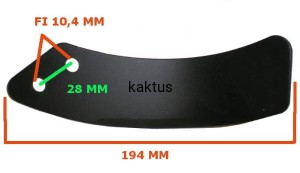 NÓŻ DO GLEBOGRYZARKI BK-55 CJD-1003 PRAWY