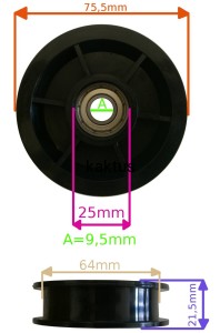 ROLKA NAPINACZA GLEBOGRYZARKI HORMTASZ BK-55