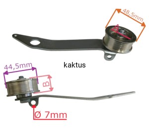 ROLKA NAPINACZA GLEBOGRYZARKI HORTMASZ HGS 1051N