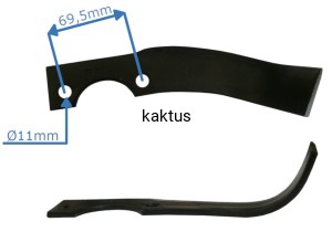 NÓŻ GLEBOGRYZARKI HORTMASZ HGS 900 LEWY