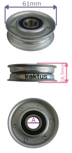 ROLKA NAPINACZA GLEBOGRYZARKI HORTMASZ TIG 6580 PR