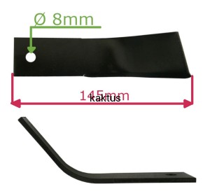 NÓŻ GLEBOGRYZARKI HORTMASZ TIG 6580 1