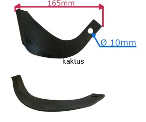 NÓŻ GLEBOGRYZARKI HORTMASZ X-GT65 PRAWY