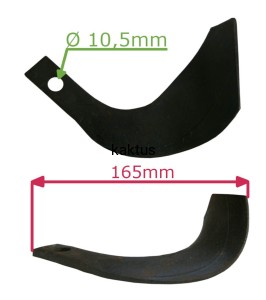 NÓŻ GLEBOGRYZARKI HORTMASZ X-GT65 LEWY