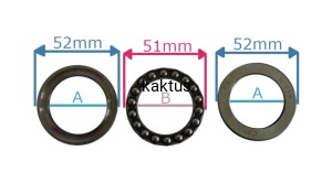 ŁOŻYSKO OPOROWE GLEBOGRYZARKI ROBIX 156 51107