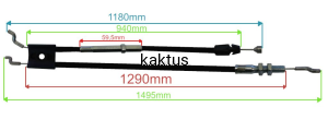 LINKA HAMULCA I NAPĘDU KOSIARKI NAC S510V