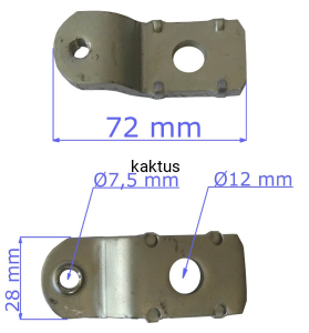 PIASTA KOŁA KOS. MTD 46 PB