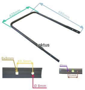 RĄCZKA DOLNA HORTMASZ JL56Z-C1 JV56Z-C1