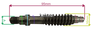 WAŁEK PRZEKŁADNI GLEBOGRYZARKI NAC WR8005-750 TIE