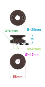 KOŁO PASOWE 19MM GLEB LIDER HANDY FAWORYT MGR650BS