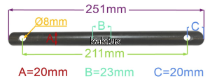 OŚ GLEBOGRYZARKI NAC LIDER FAWORYT ZG4038BS