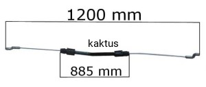 LINKA HAMULCA KOSIARKI VICTUS G-53