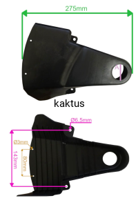 OSŁONA PASKA KOSIARKI FAWORYT DK46N150 N150E 4W1