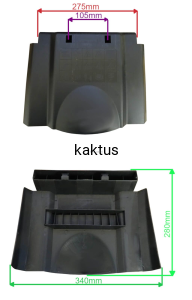 KLAPA KOSZA KOSIARKI SPALINOWEJ LIDER SH 46 48 53