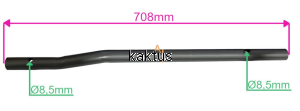 UCHWYT DOLNY POJEDYNCZY KOSIARKI FAWORYT DK46P140