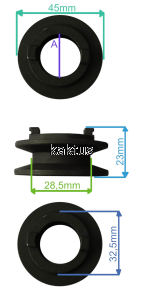 MAŁE KOŁO PASOWE LIDER FAWORYT GYG GYK 46 42 22MM