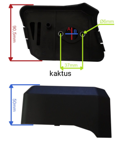 FILTR POWIETRZA KPL KOSIARKI FAWORYT DK41P98 1P56F