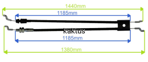 LINKA HAMULCA NAPĘDU FAWORYT DK46N150E-4W1