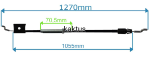 LINKA NAPĘDU KOSIARKI GRASS G-FORCE XSS51