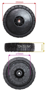 KOŁO 250MM KOSIARKI GRASS G-FORCE XSZ46 TYŁ 70Z
