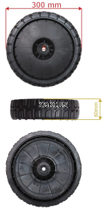 KOŁO 300MM KOSIARKI GRASS XSZ53