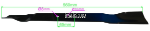 LISTWA TNĄCA 560 MM KOSIARKI MASTER MARINA