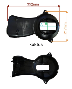 OSŁONA PASKA NAPĘDU KOSIARKI MTD 631-04636