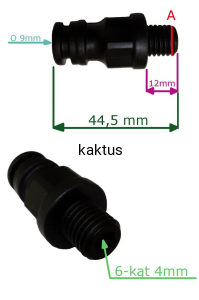 ZŁĄCZE MYJĄCE KOSIARKI GRASS G-FORCE VEGA G46 G51