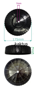 KOŁO 175MM KOSIARKI MARINA 40EP TYŁ CP040108