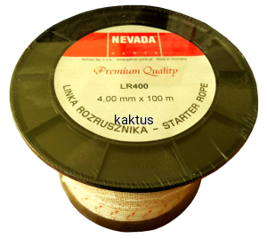 LINKA ROZRUSZNIKA 4,0MM X 100M NEVADA
